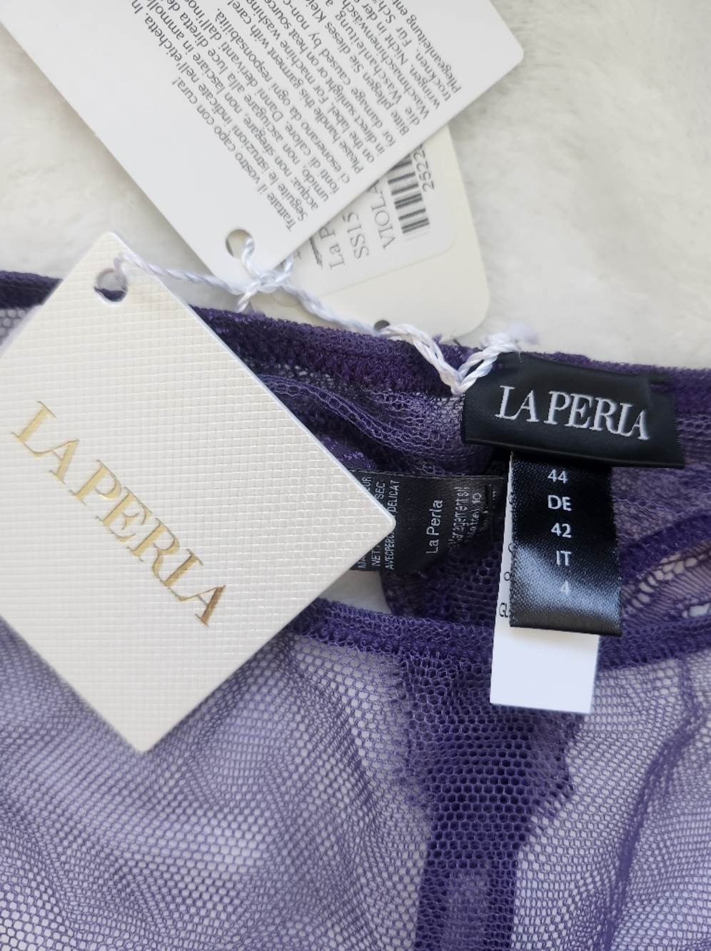 La Perla Mesh Thong NWT